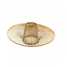 Abażur do Lamp DKD Home Decor Bambus (50 x 50 x 20 cm)