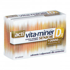 acti vita-miner senior witamina d3 60 