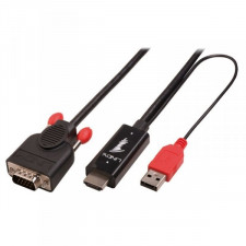 Adapter DisplayPort na HDMI LINDY 41456 Czarny