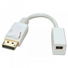 Adapter Mini DisplayPort do DisplayPort LINDY 41060 Biały