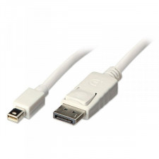 Adapter Mini DisplayPort do DisplayPort LINDY Biały