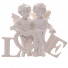 Anioły Trzymające Litery LOVE - figurka