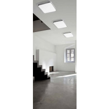 Azzardo quadro a az0202 ax7131-a plafon kwadrat lampa sufitowa 1x22w biały