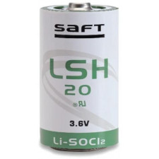 bateria lsh20 d / r20 lisocl2 saft 3,6v 13000mah (1 szt.) - darmowa dostawa - raty 0% - 38 sklepów w