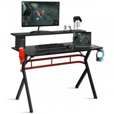 biurko gamingowe dla graczy 120 x 60 x 97 cm