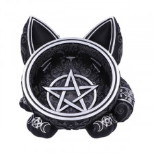 Black Cat Magic - dekoracyjna miseczka na biżuterię