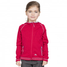 Bluza polarowa dziecięca GOODNESS TRESPASS Raspberry Marl - 104