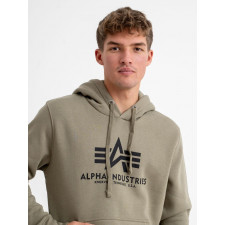 Bluza Z Kapturem Męska Oliwkowa Alpha Industries Basic