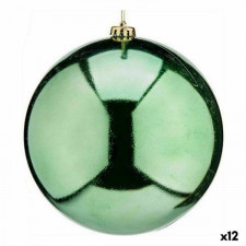 Bombka świąteczna Kolor Zielony Plastikowy 20 x 20 x 20 cm (12 Sztuk)