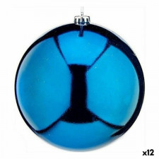 Bombka świąteczna Niebieski Plastikowy 20 x 20 x 20 cm (12 Sztuk)