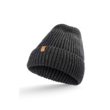 Ciepła czapka damska na zimę Brødrene cz46 108 c. szara