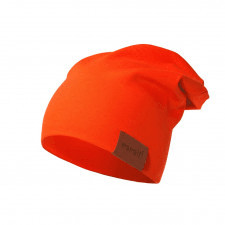  czapka podwójna pomarańczowa 36-40 wiek 3-6 m-cy 