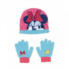 Czapki i rękawiczki Minnie Mouse Lucky Jasnoniebieski