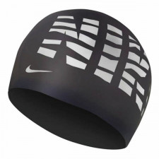 Czepek Pływacki Nike Graphic 3 Czarny Silikon Dorosłych