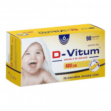 d-vitum witamina d dla niemowląt 400 j.m. 90 