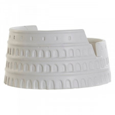 Doniczka DKD Home Decor 8424001780327 Biały Ceramika Okrągły Neoklasyczny 20 x 20 x 10 cm