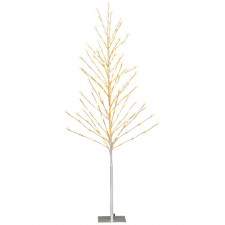 Drzewko lampka 155 cm imitacja brzozy ze światełkami LED