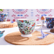 duża filiżanka do kawy i herbaty porcelanowa altom design folk flowers a 350 ml 
