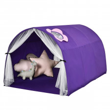 Dziecięcy namiot do zabaw z torbą transportową fioletowy