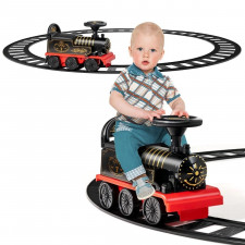 Elektryczny pociąg do jeżdżenia dla dzieci z torem