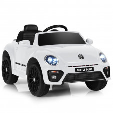 Elektryczny samochód Beetle dla dzieci biały