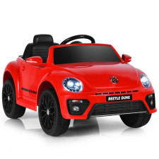 Elektryczny samochód Beetle dla dzieci czerwony