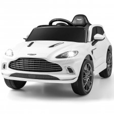 Elektryczny samochód dla dzieci Aston Martin DBX biały