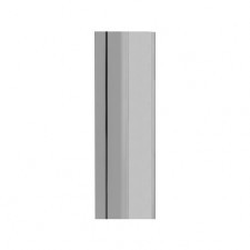 element przedłużający do kolumn dwustronnych alc dł.:1m aluminium