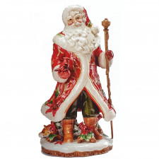 
Figura świąteczna kolekcjonerska Święty Mikołaj (48 cm) Lamart

