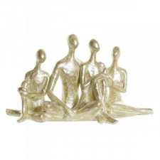 Figurka Dekoracyjna DKD Home Decor Złoty Rodzina 21 x 8 x 12 cm
