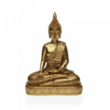 Figurka Dekoracyjna Versa Złoty Budda 8 x 23 x 15,5 cm Żywica