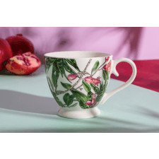 filiżanka do kawy i herbaty porcelanowa altom design hibiskus ii 350 ml