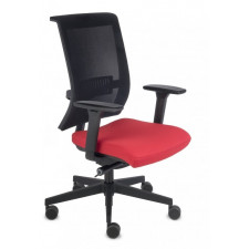 Fotel biurowy Grospol Level BS BLACK tkanina Omega - 8 kolorów --- OFICJALNY SKLEP Grospol