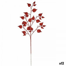 Gałąź Brokat Czerwony Plastikowy 42 x 73 x 3,5 cm (12 Sztuk)