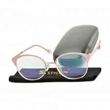 gotowe okulary minusy -1.50 damskie korekcyjne z antyrefleksem st318c