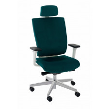 Grospol Fotel biurowy MaxPro WT HD chrome tkanina Omega - 8 kolorów --- OFICJALNY SKLEP Grospol