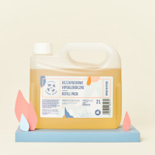Hipoalergiczne - Refill Pack - naturalne mydło w płynie 