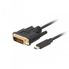 Kabel USB C na DVI-D Lanberg CA-CMDV-10CU-0030-BK 3 m Czarny