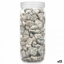 Kamienie dekoracyjne Szary 10 - 20 mm 700 g (12 Sztuk)