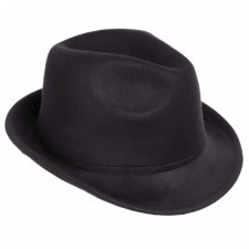 kapelusz filcowy czarny kp-04