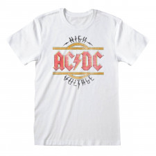 Koszulka AC/DC Vintage High Voltage WHT