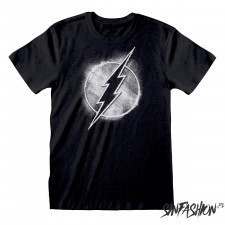 koszulka dc flash distresed logo