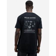 Koszulka Z Krótkim Rękawem Męska Czarna MyStars Solar System