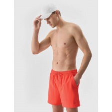 Krótkie Spodenki Kąpielówki Męskie Pomarańczowe 4F Classic Beachwear