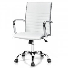 krzesło biurowe z wysokim oparciem 55 x 60 x 95-105 cm