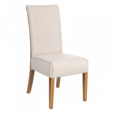 Krzesło do Jadalni 46 x 62 x 100 cm Szary Beżowy