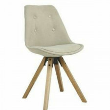 Krzesło do Jadalni DKD Home Decor 48 x 44 x 84 cm Beżowy Brązowy