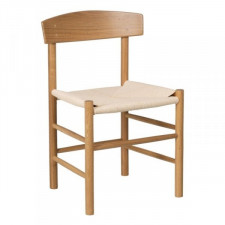 Krzesło Rattan Drewno wiązu 45 x 42 x 76,8 cm