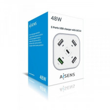 Ładowarka USB Aisens Biały 48W