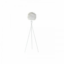 Lampa Stojąca DKD Home Decor Metal Biały Pióro (sprężyna) (40 x 40 x 150 cm)